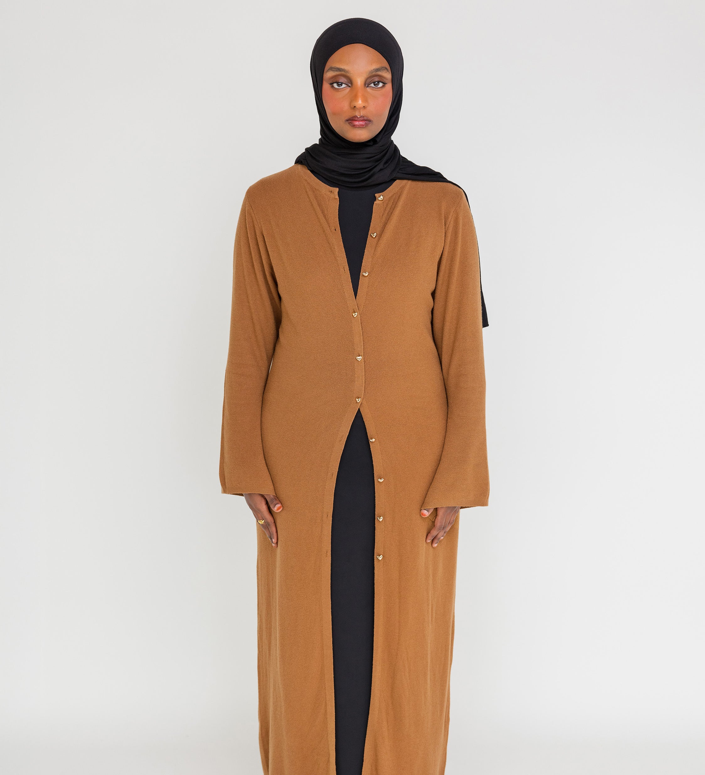 Knit Cardigan Dress