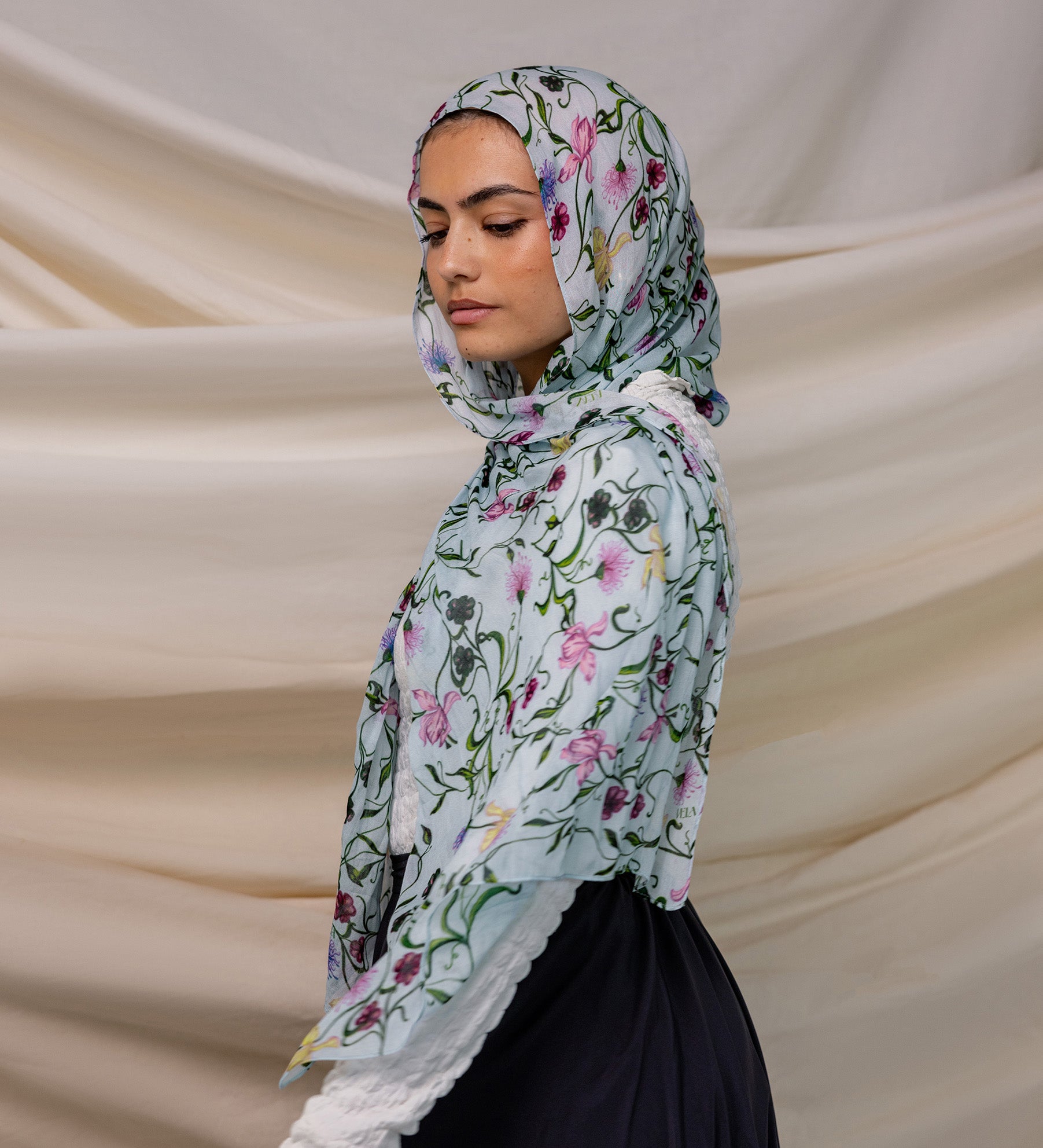 Baby Blue Floral